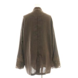 Ameri VINTAGE 25SS MEDI LACE EMBROIDERY COLLAR JACKET ジャケット レース 薄手