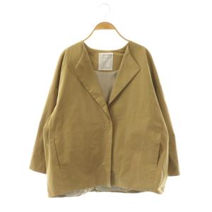 ウシロプックリジャケット F ベージュ /DO OS