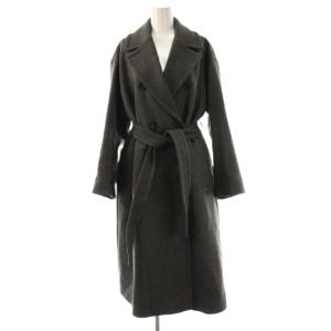 MANTECO テーラード コート チェスター アウター ウール 36 グレー /NR OS