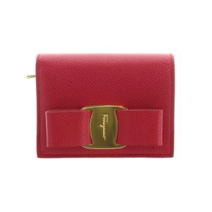 ヴァラリボン 財布 二つ折り 小銭入れ ピンク /MI OS OH