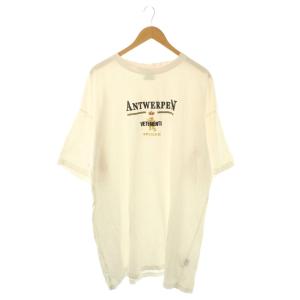 アントワープ Tシャツ カットソー 半袖 コットン L オフホワイト /NR OS