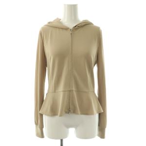 34259 Parka Jasmine ジップアップパーカー ジャケット 40 ベージュ /NR OS