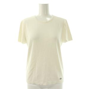 34663 Lady Cool 半袖ニット カットソー 40 白 /NR OS