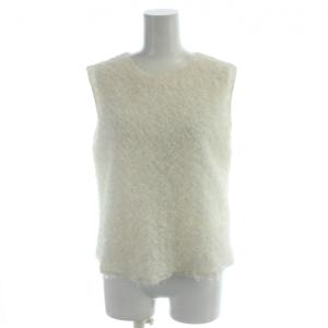 23AW ふわもこノースリトップス 2 アイボリー /AB OS