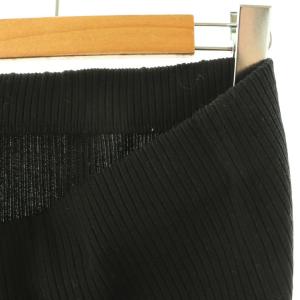NOBLE 24SS トタンテレコタイトスカート タイトスカート ロング 40 ブラック /DF OS