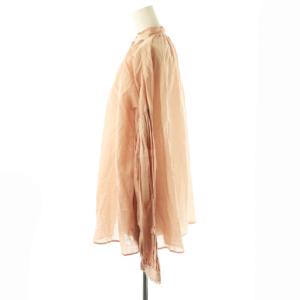 Whim Gazette WhimGazette 24AW Marisol別注 2wayギャザーブラウス 長袖 プルオーバー コットン F ピンク /NR