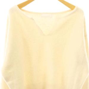 GALLARDAGALANTE キーネックニット セーター 長袖 F オフホワイト /HK OS