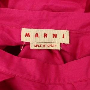 MARNI フレアスカート ロング タック 38 ピンク /MY OS