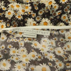 STELLA McCARTNEY 花柄 シルクスカート ロング フレア 38 マルチカラー /MY OS