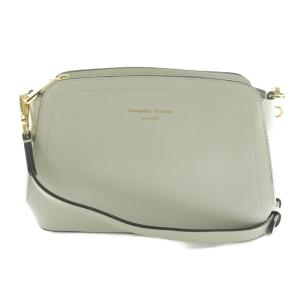 ショルダーバッグ 牛床革 ライトグレー /MI OS