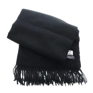 Acne Studios マフラー ウール 黒 ブラック 無地 シンプル /RI OS