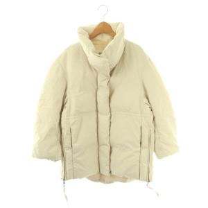 ジップ中綿コート 36 ライトベージュ /DO OS
