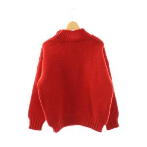 MHL. 24AW BRITISH WOOL ニット セーター ウール 2 レッド /DO OS