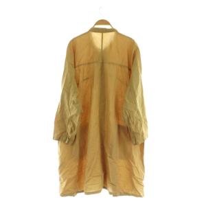 nest Robe リネンコットンシルク ライトロングコート スプリングコート ベージュ /MY OS