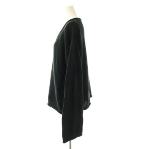 L'Appartement 24SS Cotton 3G Vneck Knit ニット セーター プルオーバー ブラック /CX OS