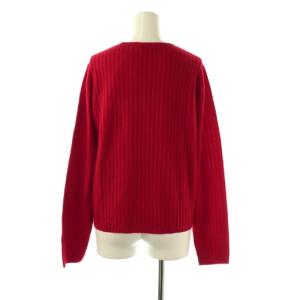 Steven Alan ウール ケーブルニット セーター プルオーバー 赤 /CX OS