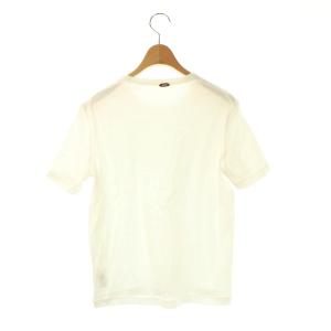 MUSE de Deuxieme Classe 24SS GIZAフライスTシャツ カットソー コットン 白 /CX OS