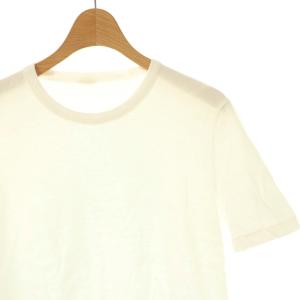 MUSE de Deuxieme Classe 24SS GIZAフライスTシャツ カットソー コットン 白 /CX OS