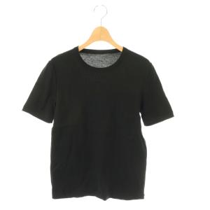 24SS GIZAフライスTシャツ カットソー コットン 黒 /CX OS