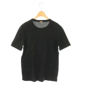 MUSE de Deuxieme Classe 24SS GIZAフライスTシャツ カットソー コットン 黒 /CX OS