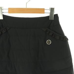 M'S GRACY ダウンスカート 台形 ミニ 38 ネイビー /HK OS