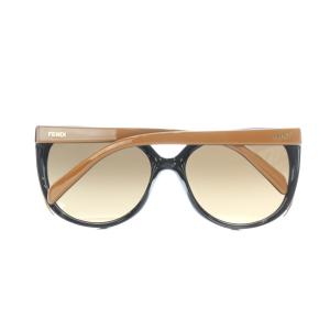 FENDI サングラス セルフレーム 5717 140 ダークブラウン 茶色 ブラウン FS5283 /RI OS