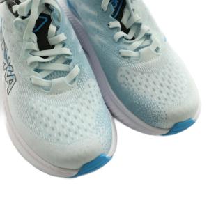 HOKA ONE ONE MACH 6 スニーカー US7.5 24.5cm 水色 ライトブルー 白 ホワイト 1147810 /SS