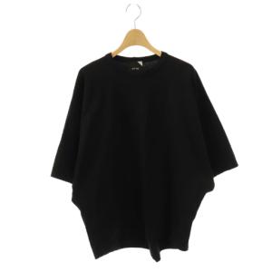 SUVIN AIR SPINNING Tシャツ カットソー 半袖 コットン 2 黒 /NR OS