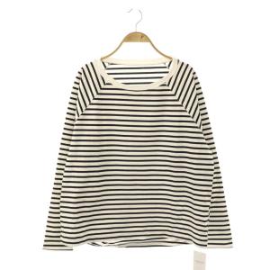 25SS ボートネックバックタックプルオーバー カットソー F ホワイト ブラック /DO OS