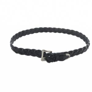 J&M DAVIDSON ベルト メッシュ レザー 36/90 ブラック /YO24 SH