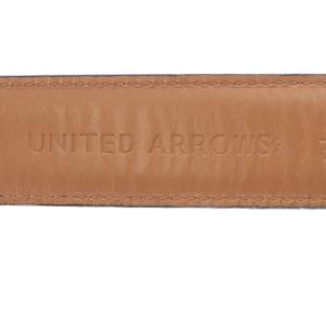 UNITED ARROWS ベルト レザー 90/36 ブラック /YO7 SH