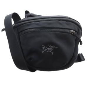 Maka1 ウエストパック ポシェット ショルダーバッグ 黒 ブラック 17171 /SR SH