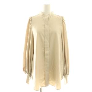 25SS Washable Gather Blouse ベージュ