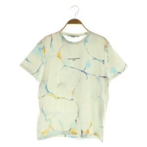 2001. ロゴ 総柄 半袖 Tシャツ 34 ホワイト /MY OS