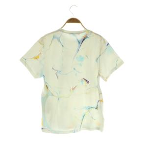 STELLA McCARTNEY 2001. ロゴ 総柄 半袖 Tシャツ 34 ホワイト /MY OS