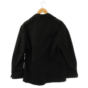 HYSTERIC GLAMOUR HYS COLLEGE カバーオールジャケット L ブラック ネイビー ホワイト /DO OS