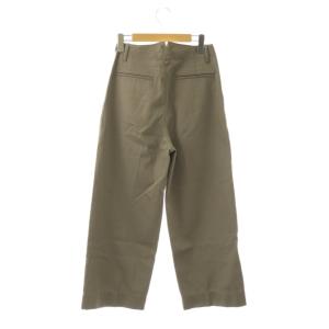 Drawer 25AW サイドジップパンツ 34 モカグレー