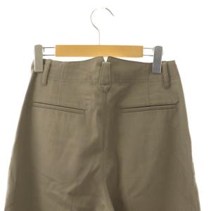 Drawer 25AW サイドジップパンツ 34 モカグレー