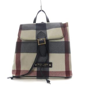バッグ リュックサック バックパック チェック PVC マルチカラー /YO20