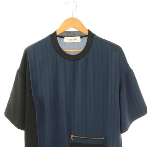 CULLNI STUDIOUS別注 WIDE STRIPE COMBI POトップス プルオーバーシャツ カットソー