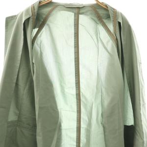 AURALEE A9SC01PWLIGHT FINX POLYESTER SOUTIEN COLLAR COAT