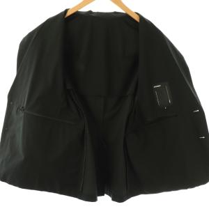 ATTACHMENT ノイズコーティング4WAYストレッチタフタパッカブル2Bジャケット テーラード 2 ブラック /HK OS
