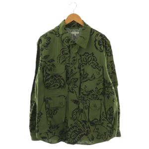 Explorer Shirt jacket M カーキグリーン ブラック