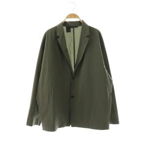 COMPILE LINE TAILORED JACKET ジャケット テーラード 薄手 40 カーキ /NR