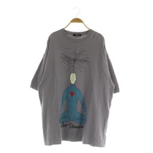 プリントTシャツ 半袖 クルーネック 2 ラベンダー /MY OS SH