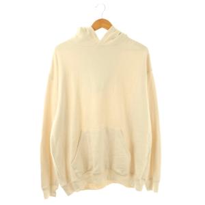 US2301 プルオーバースウェットパーカー シルク混 3アイボリー /ES OS SH