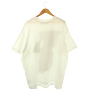 JOHN LAWRENCE SULLIVAN Oversized Print T-shrt プリント Tシャツ カットソー 半袖 コットン S 白 /NR