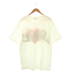 STUSSY × CPFM HEART S/S Tシャツ カットソー L ホワイト マルチカラー /DO OS SH