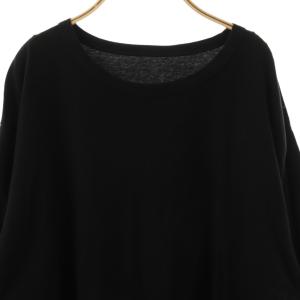 Ground Y CA-T10-040 ジャンボカットソー 半袖 Tシャツ コットン 3 黒 /NR OS SH
