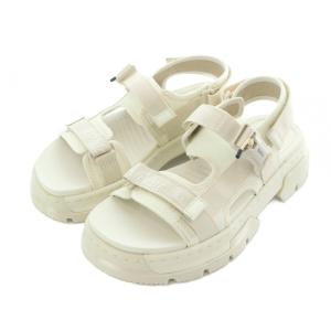 FORSTER サンダル UK4 23cm 白 ホワイト 厚底 SH /RI OS